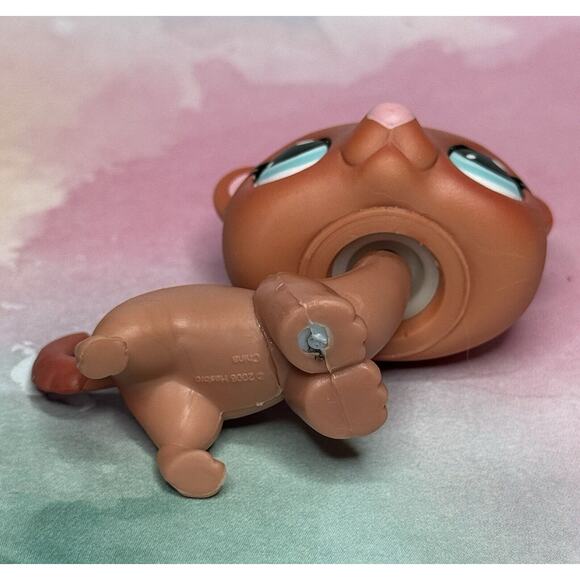 LPS Littlest Pet Shop Lot of 2- #209 Brown Tan Ferret and #334 Red Brown Ferret - Picture 10 of 13